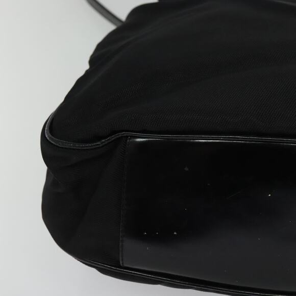 GUCCI Bamboo Hand Bag Nylon Black 001 2128 001 2128 - Picture 12 of 16